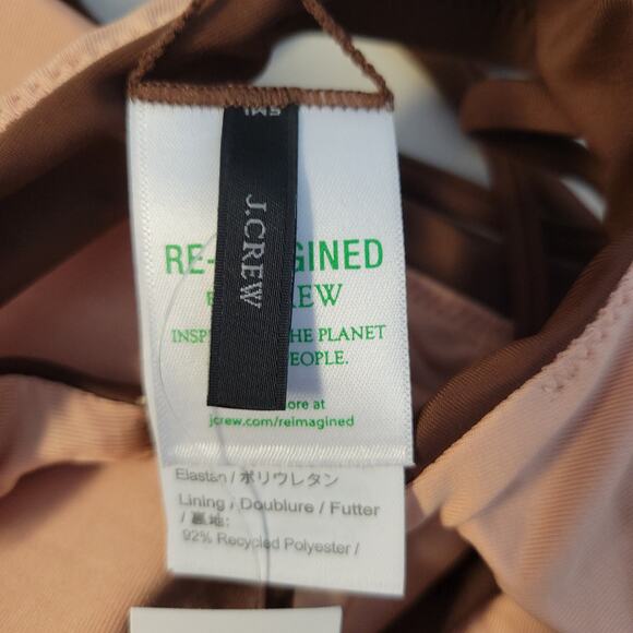 NWT J.Crew O-Ring Tie Shoulder Bikini Top Vacation Summer Beach Plus Size 2X - Picture 4 of 7